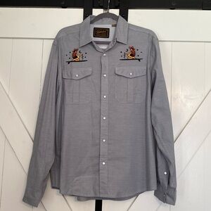 Howler Brothers Long Sleeve - M - Surfboard/Snake